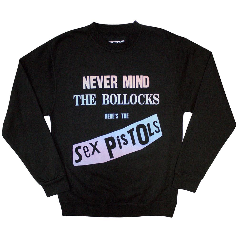 Black - Front - Sex Pistols Unisex Adult Never Mind The Bollocks Gradient Sweatshirt