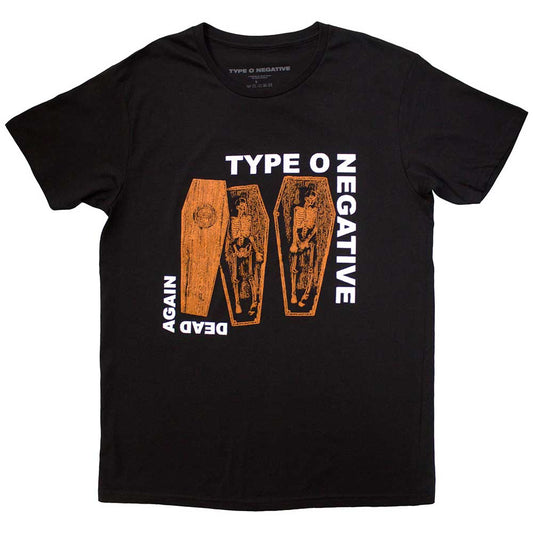 Black - Front - Type O Negative Unisex Adult Dead Again T-Shirt