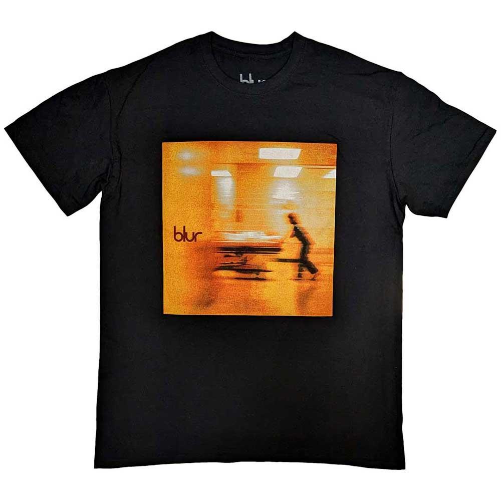 Black - Front - Blur Unisex Adult Blur Album Cover T-Shirt
