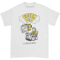 White - Front - Green Day Unisex Adult Longview Doodle T-Shirt
