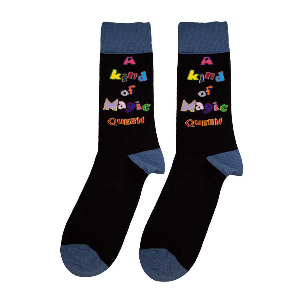 Black - Back - Queen Unisex Adult A Kind Of Magic Socks