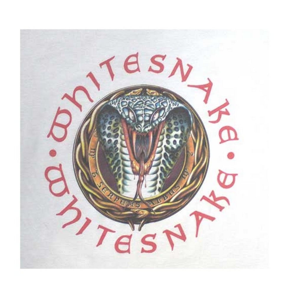 White - Back - Whitesnake Unisex Adult Donnington Snake T-Shirt