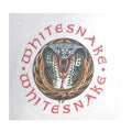 White - Back - Whitesnake Unisex Adult Donnington Snake T-Shirt