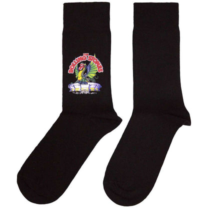 Black - Back - The Rolling Stones Unisex Adult Dragon Socks
