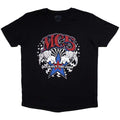 Black - Front - MC5 Unisex Adult Star T-Shirt