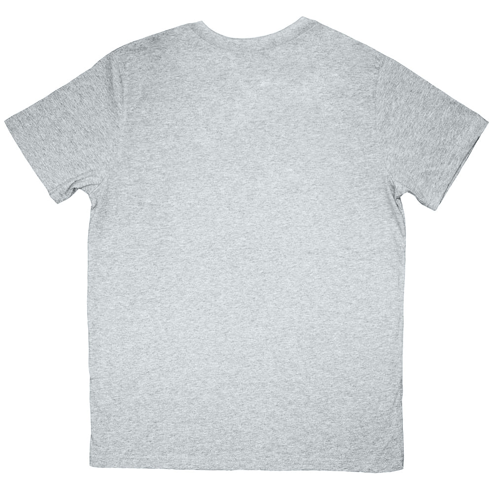 Grey - Back - A Nightmare On Elm Street Unisex Adult Freddy Scribble Font T-Shirt