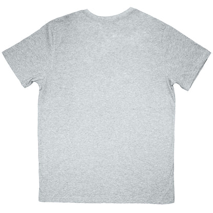 Grey - Back - A Nightmare On Elm Street Unisex Adult Freddy Scribble Font T-Shirt