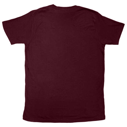 Maroon Red - Back - Queens Of The Stone Age Unisex Adult Bat T-Shirt
