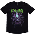 Black - Front - Falling In Reverse Unisex Adult Spider T-Shirt