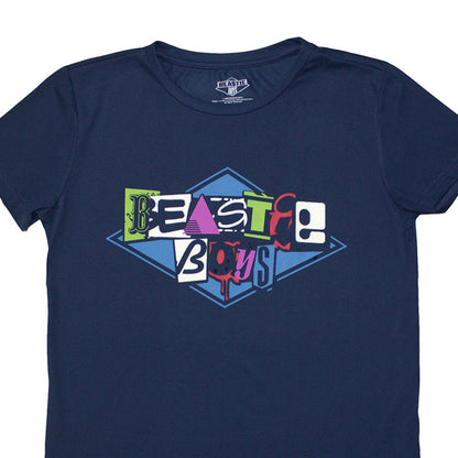 Denim Blue - Back - Beastie Boys Womens-Ladies Logo T-Shirt