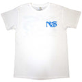 White - Front - Nas Unisex Adult Still City Infill Back Print T-Shirt