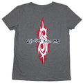 Grey - Back - Slipknot Womens-Ladies Don´t Ever Judge Me Back Print T-Shirt