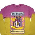 Yellow - Back - The Beatles Unisex Adult Yellow Submarine Band Frame Long-Sleeved T-Shirt