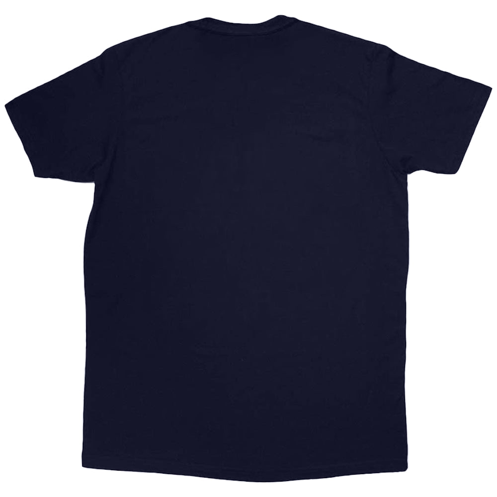 Navy Blue - Back - Tupac Shakur Womens-Ladies Spray Photo T-Shirt
