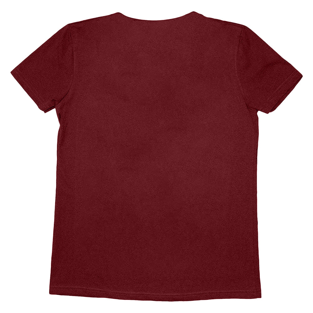 Red - Back - Sun Records Womens-Ladies Elvis Presley Mic T-Shirt