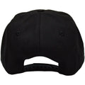 Black - Back - Metallica 3D Logo Snapback Cap