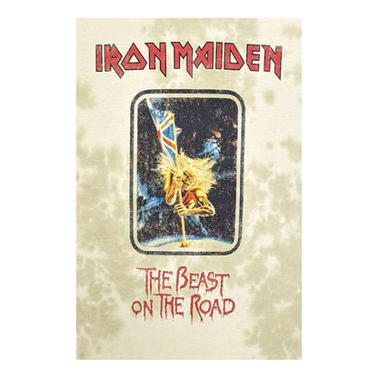 Sand - Back - Iron Maiden Unisex Adult Beast On The Road T-Shirt