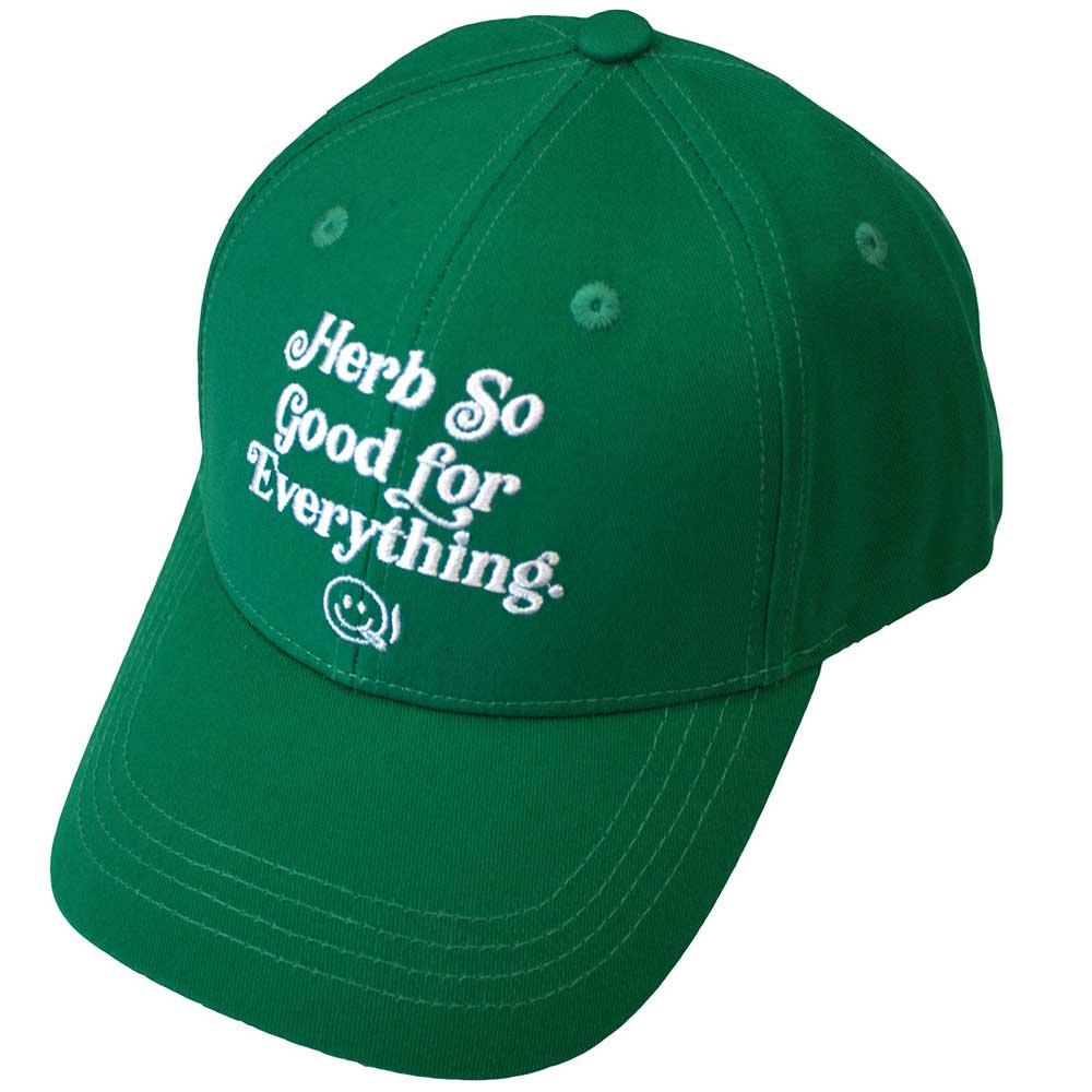 Green - Front - Bob Marley Unisex Adult Herb So Good For Everything Baseball Cap