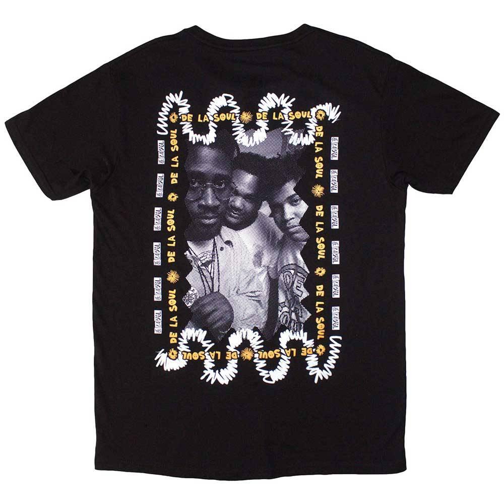 Black - Back - De La Soul Unisex Adult Mono Group T-Shirt
