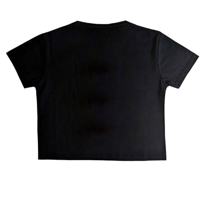 Black - Back - The Offspring Womens-Ladies Australia 2018 Crop Top