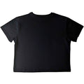 Black - Back - Def Leppard Womens-Ladies Love Bites Crop Top
