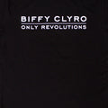 Black - Back - Biffy Clyro Unisex Adult Only Revolutions T-Shirt