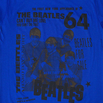 Blue - Back - The Beatles Unisex Adult 1964 T-Shirt