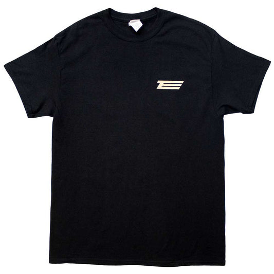 Black - Front - ATEEZ Unisex Adult Fellowship Map The Treasure Back Print T-Shirt