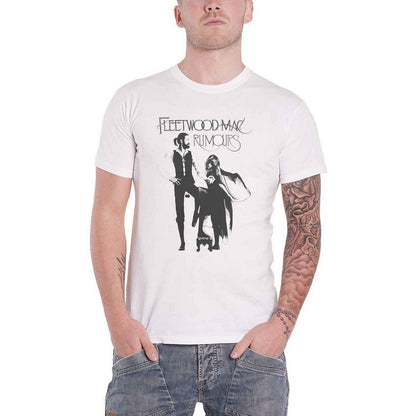 White - Side - Fleetwood Mac Unisex Adult Rumours T-Shirt