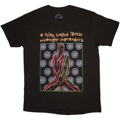 Black - Front - A Tribe Called Quest Unisex Adult Midnight Marauders T-Shirt