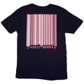 Navy Blue - Back - Slipknot Unisex Adult Barcode Back Print T-Shirt