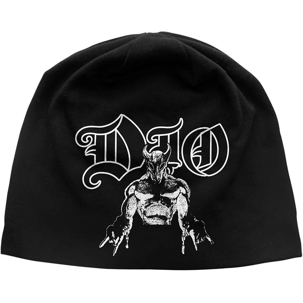 Black - Front - Dio The Last In Line JD Print Beanie