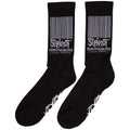 Black-White - Back - Slipknot Unisex Adult Barcode & Tribal Terrycloth Socks