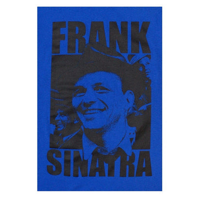 Blue - Back - Frank Sinatra Unisex Adult Photo Montage T-Shirt