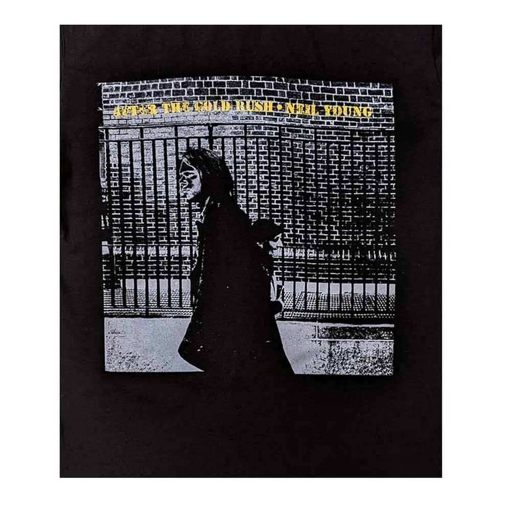 Black - Back - Neil Young Unisex Adult After The Gold Rush T-Shirt