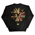 Black - Back - Slipknot Unisex Adult The End So Far Band Figures Back Print Sweatshirt