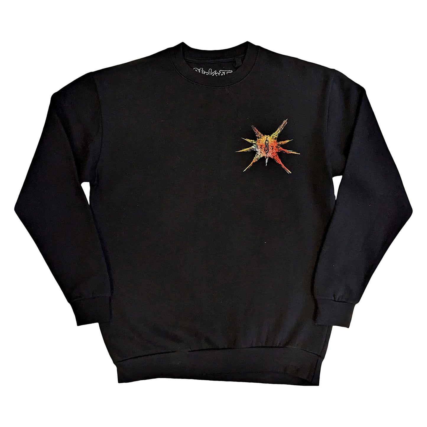 Black - Front - Slipknot Unisex Adult The End So Far Band Figures Back Print Sweatshirt