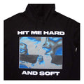 Black - Back - Billie Eilish Unisex Adult Hit Me Hard And Soft Negative Pull Over Hoodie