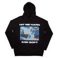 Black - Front - Billie Eilish Unisex Adult Hit Me Hard And Soft Negative Pull Over Hoodie