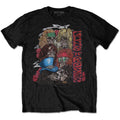 Black - Front - Guns N Roses Unisex Adult Stacked Skulls T-Shirt