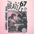 Pink - Back - The Beatles Unisex Adult 1967 T-Shirt
