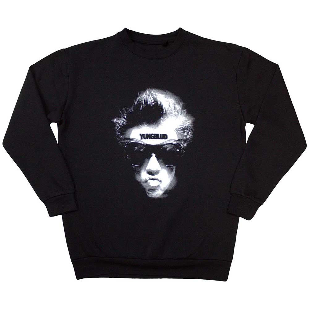 Black - Front - Yungblud Unisex Adult Goggles Sweatshirt