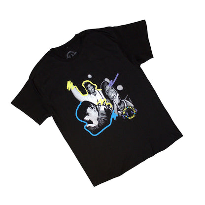 Black - Back - A Tribe Called Quest Unisex Adult Paint T-Shirt