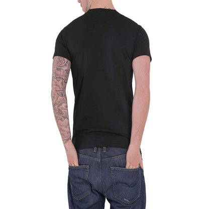 Black - Back - Black Sabbath Unisex Adult Cut Out T-Shirt