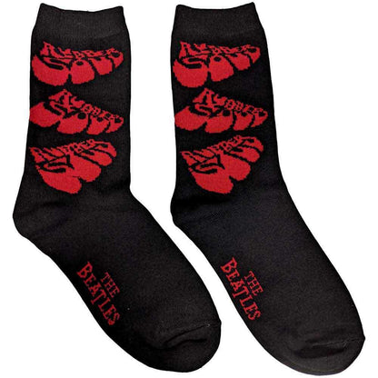 Black - Front - The Beatles Womens-Ladies Rubber Soul Socks