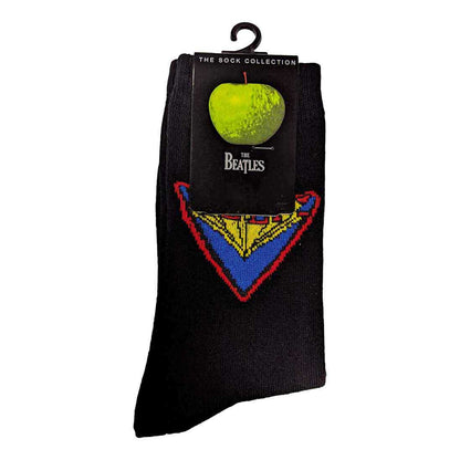 Black - Side - The Beatles Unisex Adult Help! Socks