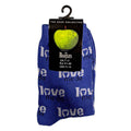 Blue - Side - The Beatles Unisex Adult Love Me Do Socks