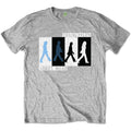 Heather Grey - Front - The Beatles Childrens-Kids Abbey Road T-Shirt