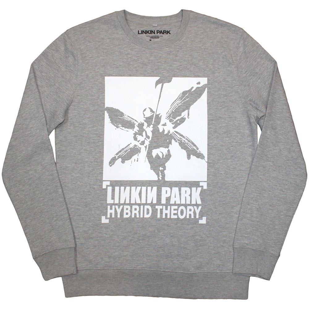 Grey - Front - Linkin Park Unisex Adult Soldier Hybrid Theory Sweatshirt