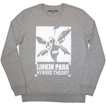 Grey - Front - Linkin Park Unisex Adult Soldier Hybrid Theory Sweatshirt